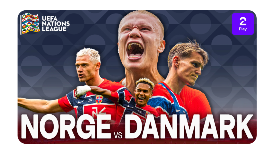 Se landslaget spille fotball mot danmark i norge danmark på tv 2 direkte