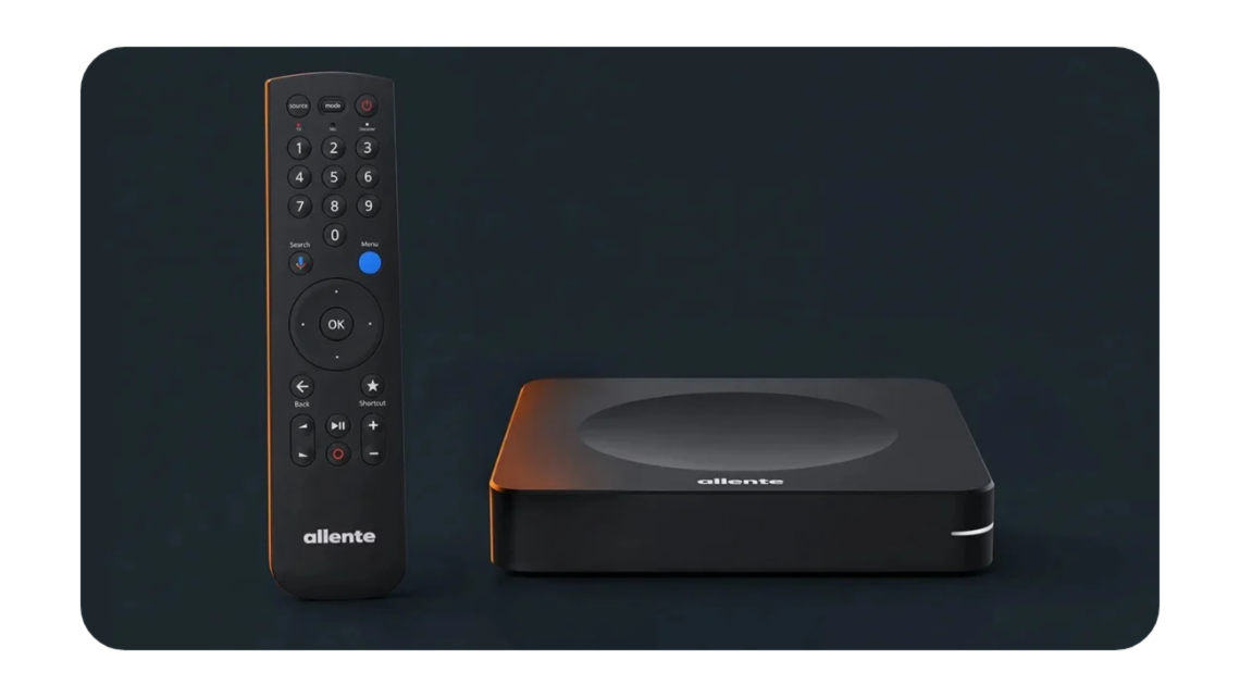Se direkte-TV, streaminger, filmer og serier pluss sport med Allente 1