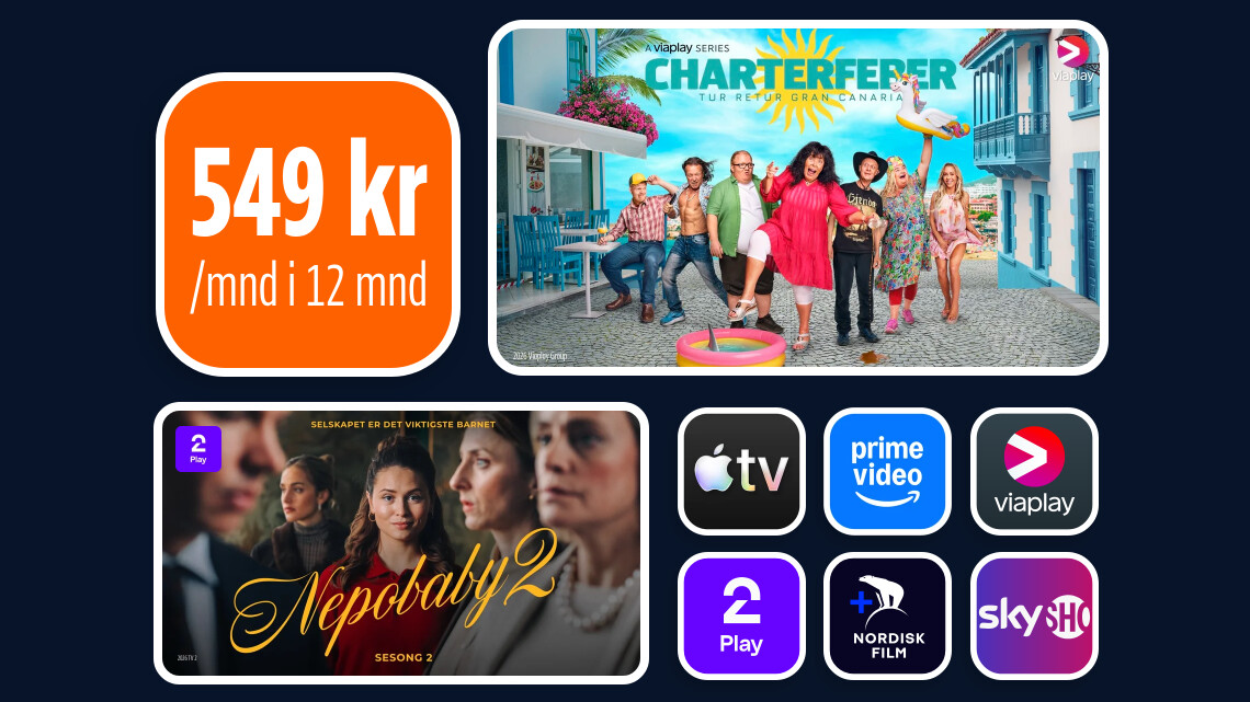Se TV og streaming med Allente