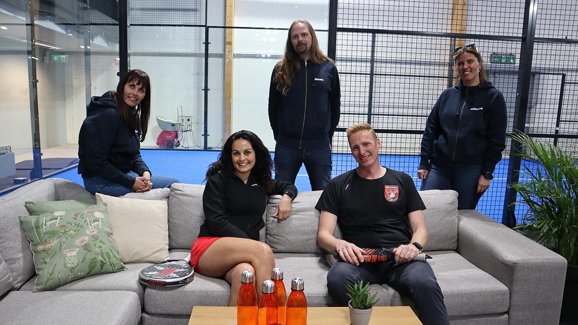 Allente-stipendet - sofa til Eidsvoll Padel