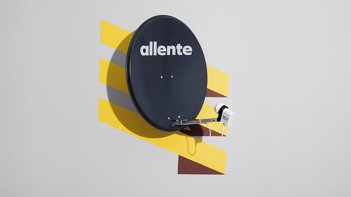 Parabol fra Allente gir den beste bildekvaliteten