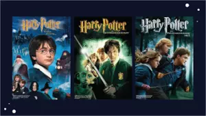Se alle Harry Potter-filmene i Allente-appen med Max.