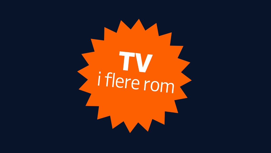 TV i flere rom