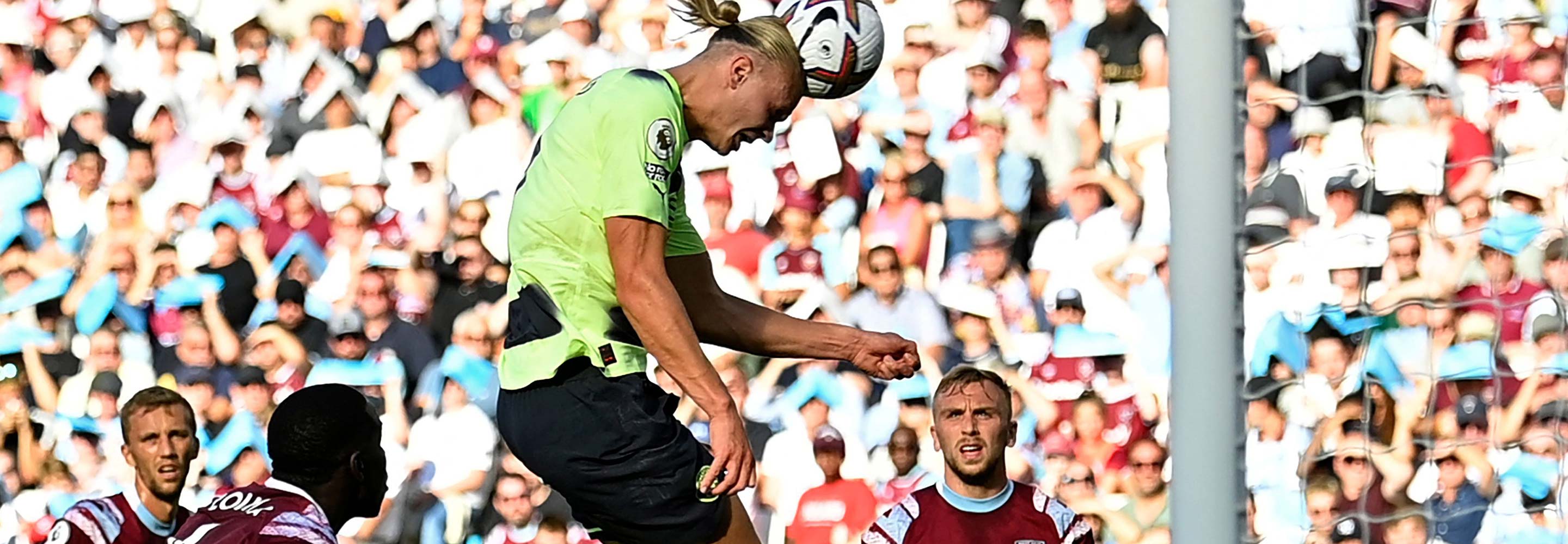 Justin Tallis/AFP/Ritzau Scanpix Erling Haaland på Manchester City | Premier League 22-23