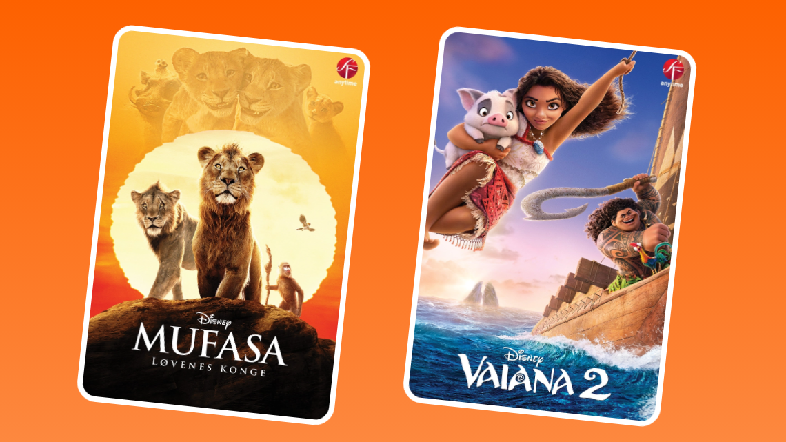 I Allente-appen finner dere et stort utvalg filmer til leie og kjøp fra Nordisk Film og SF Anytime