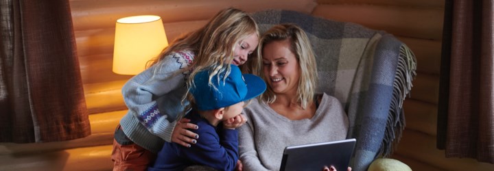 Tv på hytta