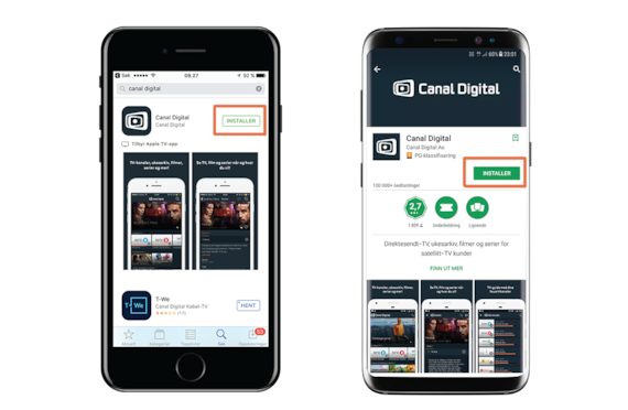 Canal Digital-appen