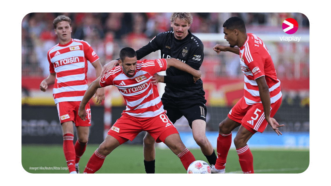Union Berling og Stuttgart er to av lagene du kan følge denne sesongen i bundesliga