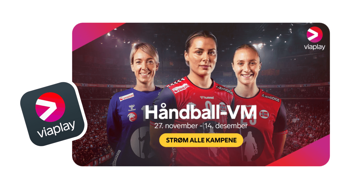 Stream alt fra håndball-vm med viaplay medium og allente