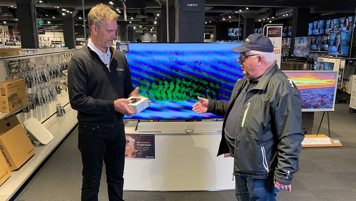 Thore er stamkunde hos Trond på Power