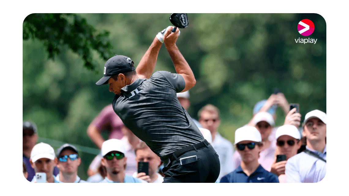 Se Ryder Cup og følg Viktor Hovland med Allente og Viaplay Medium