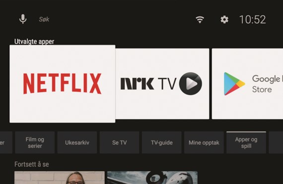 Netflix forside