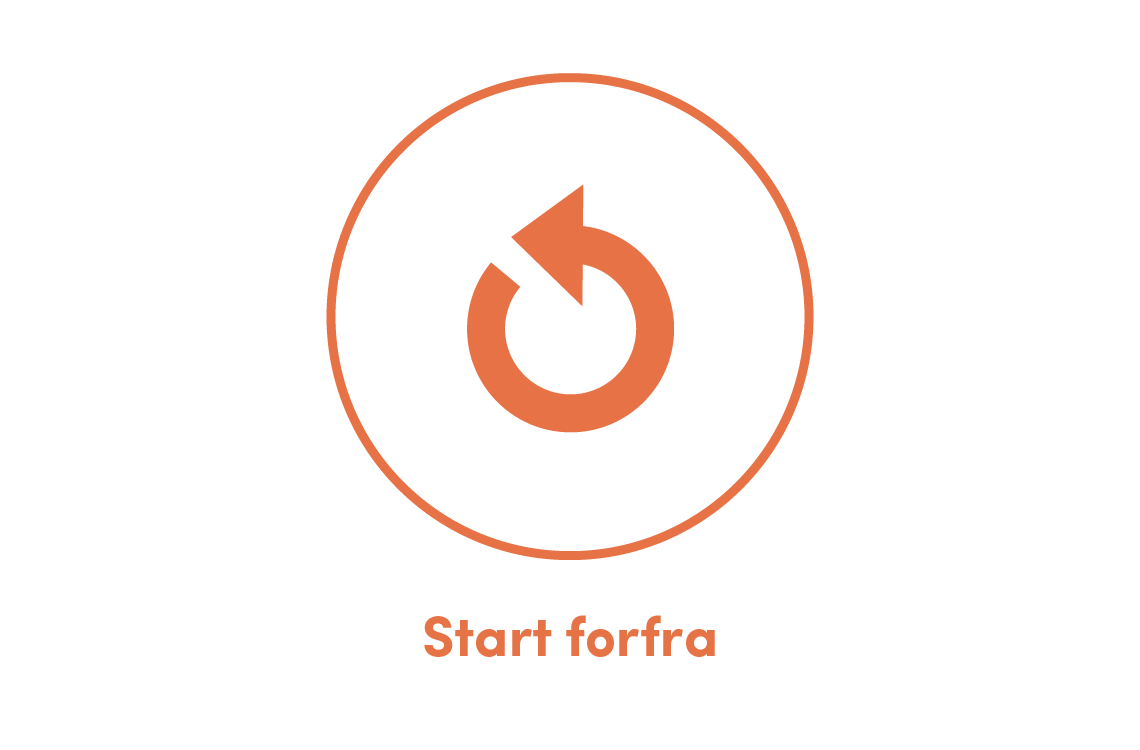 Symbol Start forfra