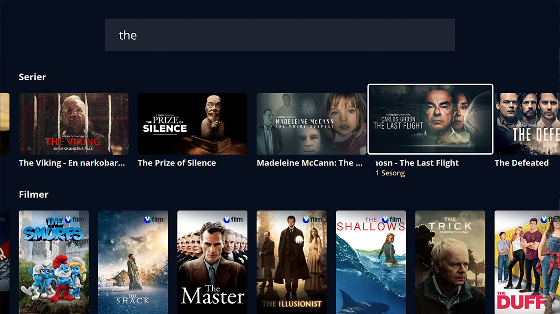 Allente-appen på Smart TV - Allente