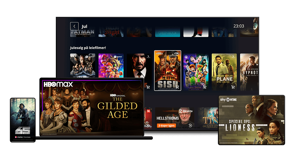 Med Allente stream kan du se all underholdningen din der du vil.