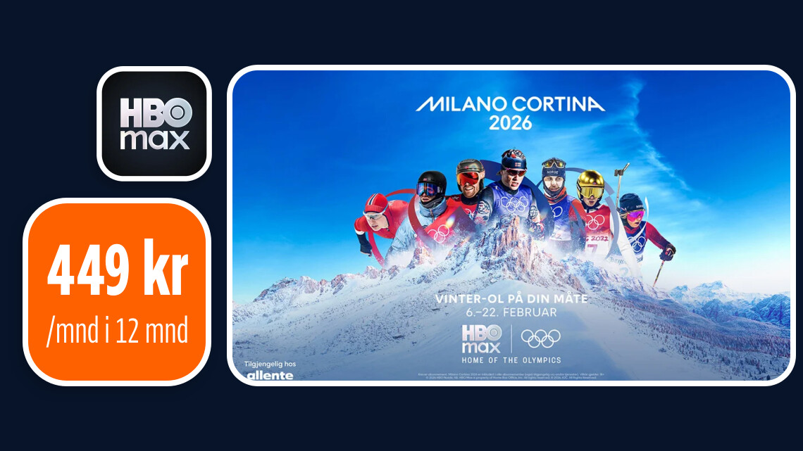 Stream alt fra OL 2026 med hBO Max - inkludert med Allente