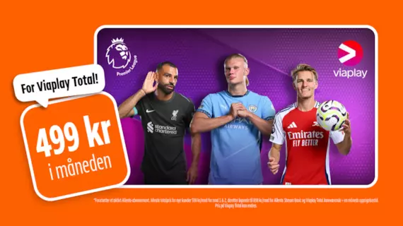 Se Premier League med Viaplay Total hos Allente