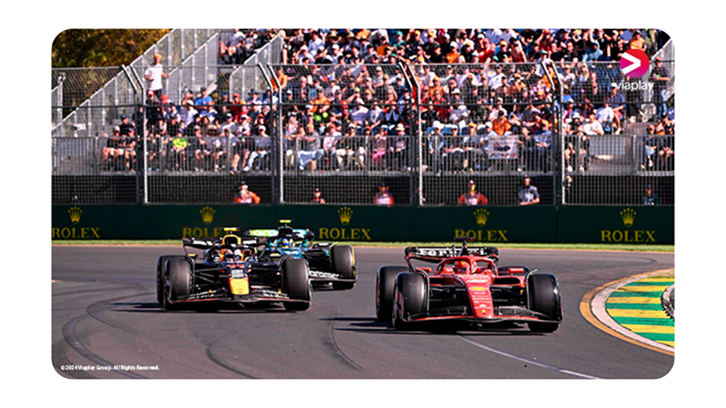 Stream formel 1 med viaplay medium og allente