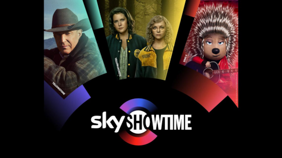 SkyShowtime front page